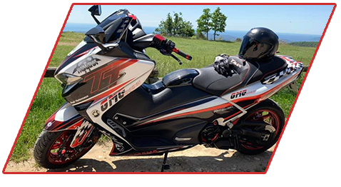 Yamaha T-max pour permis maxiscooter